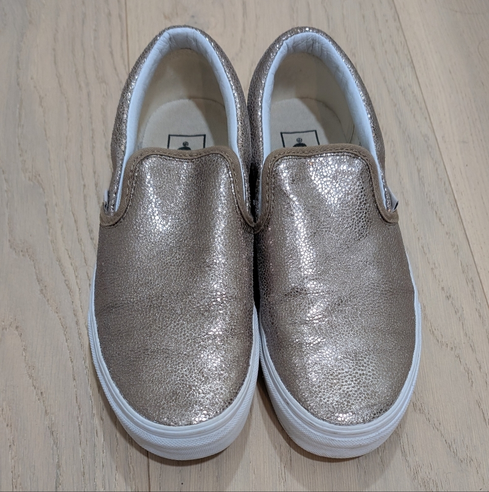 Vans classic Slip On Gold